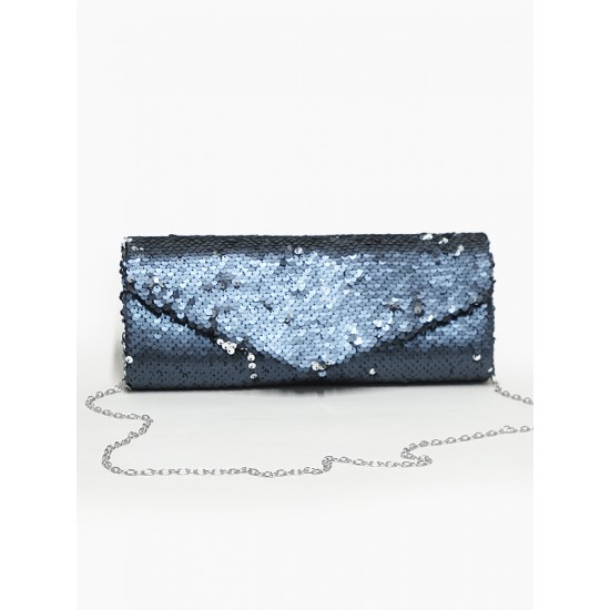SEQUINED EVENING BAG