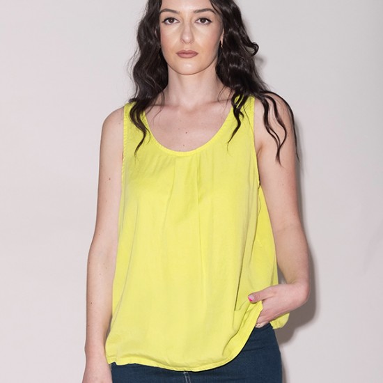 SLEEVELESS LOOSE FIT TOP